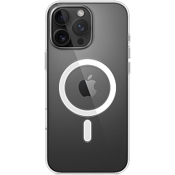Чехол-накладка для iPhone 16 Pro Max прозрачная с MagSafe - фото 3