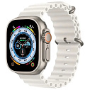 Фото Apple Watch Ultra GPS + Cellular 49mm Titanium White Ocean Band (FNH83LW/A) Официально Восстановленные