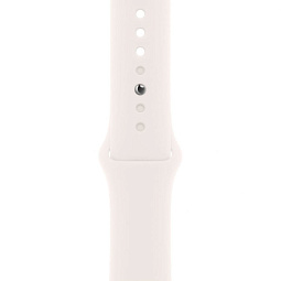 Apple Watch Series 11 46mm GPS Aluminum Case with Sport Band M/L, Rose Gold/Light Blush, MEV74 - фото 3