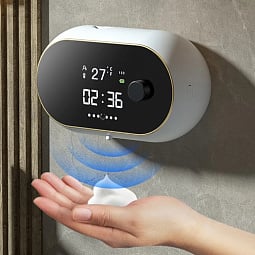Автоматический диспенсер для мыла Hongya soap dispenser (MYX-W2), белый - фото 4