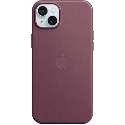 Чехол-накладка iPhone 15 Plus FineWoven Case with MagSafe - Mulberry (MT4A3) - фото 1