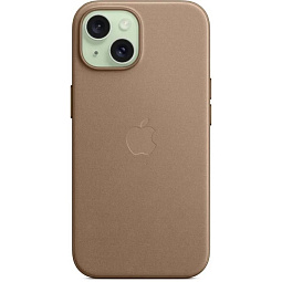 Чехол-накладка iPhone 15 FineWoven Case with MagSafe - Taupe (MT3C3) - фото 4