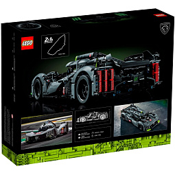 Конструктор LEGO Technic 42156 Гибридный гиперкар PEUGEOT 9X8 24 часа в Ле-Мане - фото 11