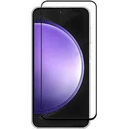 Защитное стекло для Samsung Galaxy S23 FE 3D Black - фото 1