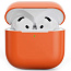 Чехол для AirPods 4 силиконовый оранжевый - фото 2