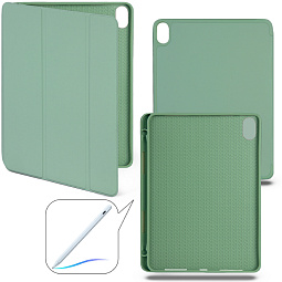 Чехол книжка Smart Case для iPad Air 11 (2024) Мятный с отделением для Pencil - фото 1