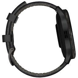 Умные часы Garmin Venu 3 Stainless Steel Bezel with Black Case Black Leather Strap + Silicone Band (010-02784-52) - фото 7