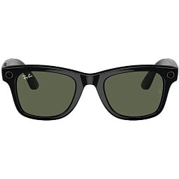 Умные очки Ray-Ban Meta Wayfarer (Gen 2) Shiny Black G15 Green, 150 - 50 Size - фото 1