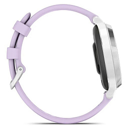 Умные часы Garmin Lily 2 Active Silver with Purple Jasmine Silicone Band (010-02891-01) - фото 5