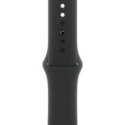 Apple Watch Series 11 42mm GPS Aluminum Case with Sport Band S/M, Space Grey/Black, MEQW4 - фото 3