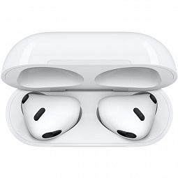 Беспроводные наушники Apple AirPods 3 Lightning Charging Case, белый - фото 3