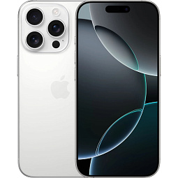 Apple iPhone 16 Pro 128GB, White Titanium EU - фото 1