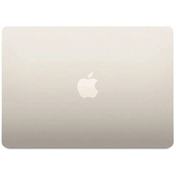 13.6" Ноутбук Apple MacBook Air 13 Apple M2 2024 2560x1664, RAM 16 ГБ, SSD 256 ГБ, 8C CPU/8C GPU, macOS, Starlight (MC7W4) - фото 3