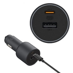 Автомобильное зарядное устройство Xiaomi Car Charger 1A1C (43W) MDY-16-EQ - фото 6