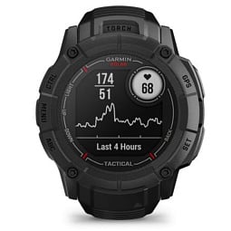 Умные часы Garmin INSTINCT 2X Solar Tactical Edition, черный (010-02805-03) - фото 3