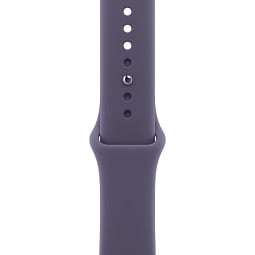 Apple Watch Series 11 46mm GPS Aluminum Case with Sport Band M/L, Silver/Purple Fog, MEVA4LW/A - фото 3