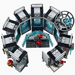 Конструктор LEGO Marvel Super Heroes 76125 Лаборатория Железного человека - фото 5