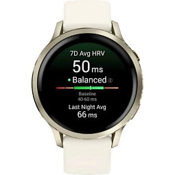 Умные часы Garmin Venu 4 41mm Lunar Gold with Bone Silicone Band (010-03013-00) - фото 2