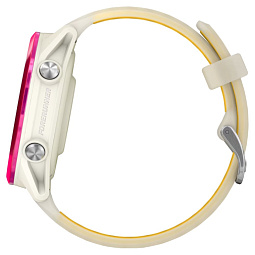 Умные часы Garmin Forerunner 570 42mm Raspberry Aluminum with Translucent Bone/Mango Band (010-02970-02) - фото 5
