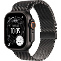 Фото - Apple Watch Ultra 3 (2025) 49mm Black Titanium Case with Black Titanium Milanese Loop M, MF1Q4