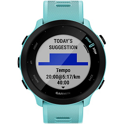 Умные часы Garmin FORERUNNER 55, Aqua (010-02562-12) - фото 4