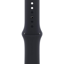 Apple Watch Series 9 GPS 45mm Aluminum Case with Sport Band S/M, Midnight (Тёмная ночь), MR993LW/A - фото 5