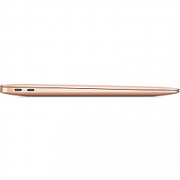 Apple MacBook Air 13" Late 2020 (Apple M1/13.3"/2560x1600/8GB/256GB SSD/DVD нет/Apple graphics 7-core/Wi-Fi/macOS), золотой MGND3RU/A - фото 6