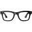 Умные очки Ray-Ban Meta Wayfarer Shiny Black Clear, 155 - 53 Size (L) - фото 5