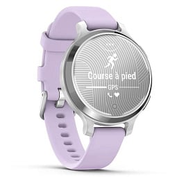 Умные часы Garmin Lily 2 Active Silver with Purple Jasmine Silicone Band (010-02891-01) - фото 4