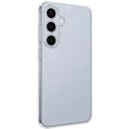 Чехол силиконовый для Samsung S24 FE прозрачный - фото 1