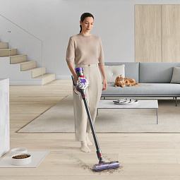Пылесос Dyson V8 (SV25) silver/nickel - фото 5