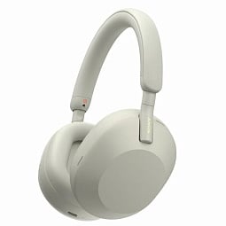 Беспроводные наушники Sony WH-1000XM5, Серебристый - фото 2