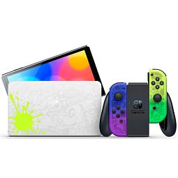 Игровая приставка Nintendo Switch OLED 64 ГБ, Splatoon 3 - фото 2