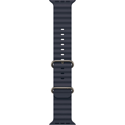 Apple Watch Ultra 2 (2024) 49mm Natural Titanium Case with Navy Ocean Band M, MXTH3 - фото 3