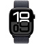 Apple Watch Series 10 46mm GPS Aluminum Case with Sport Loop, Jet Black/Ink (MWWR3LW/A) - фото 5
