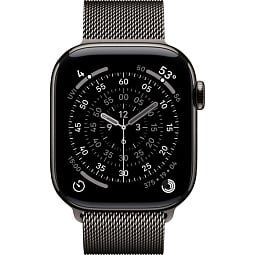 Apple Watch Series 11 42mm GPS + Cellular Titanium Case with Milanese Loop, Slate (MF8U4LW/A) - фото 2