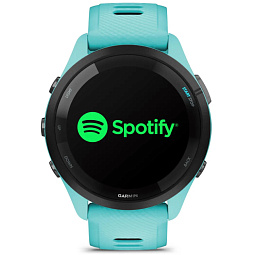 Умные часы Garmin Forerunner 265, с черным безелем и силиконовым бирюзовым ремешком (010-02810-12) - фото 4