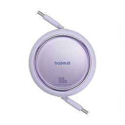 Кабель Baseus Free2Draw Mini USB Type-C to USB Type-C 100W 1m Nebula Purple (P10364500511-00) - фото 1