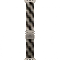 Apple Watch Ultra 3 (2025) 49mm Natural Titanium Case with Natural Titanium Milanese Loop L, MF0E4 - фото 3