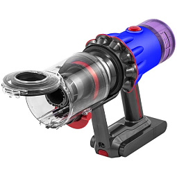 Пылесос Dyson V12 Detect Slim fluffy (SV46), Blue/Nickel - фото 7
