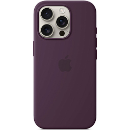 Чехол-накладка iPhone 16 Pro Silicone Case with MagSafe - Plum - фото 2