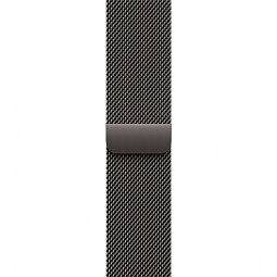 Apple Watch Series 11 42mm GPS + Cellular Titanium Case with Milanese Loop, Slate (MF8U4) - фото 3