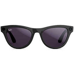 Умные очки Ray-Ban Meta Skyler Shiny Black Amethyst, 150 - 52 Size - фото 3