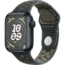 Apple Watch Nike Series 9 GPS 41mm Aluminum Case with Midnight Sky Nike Sport Band S/M, (Полуночное небо), MUUN3 - фото 1