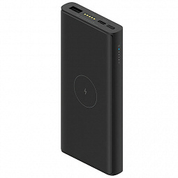 Внешний аккумулятор Xiaomi Wireless Power Bank and Dock 2in1 10000 mAh (WPB25ZM), черный - фото 2