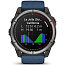 Умные часы Garmin Quatix 8 51mm AMOLED Sapphire, титановые с синим ремешком, (010-02905-91) - фото 14