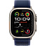Apple Watch Ultra 2 (2024) 49mm Natural Titanium Case with Blue Trail Loop S/M, MX4J3 - фото 5