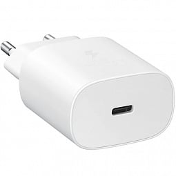 Сетевое ЗУ для SAMSUNG USB-C 25W Белый - фото 3