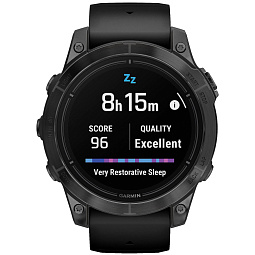 Умные часы Garmin Epix Pro (Gen2) Standart Edition 47mm Slate Gray with Black Band (010-02803-01) - фото 4