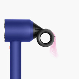 Фен Dyson Supersonic HD16 Vinca Blue/Topaz (Синий/Оранжевый) с кейсом - фото 8